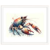Colorful Lobster Watercolor thumbnail