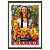 Mexico, Woman With Fruit Basket thumbnail