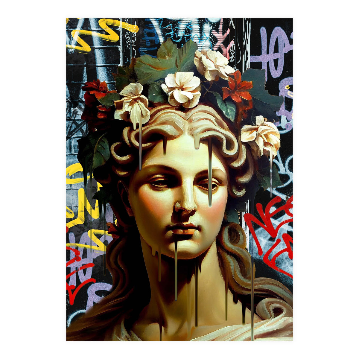 Vandal Pietà (Print Only)