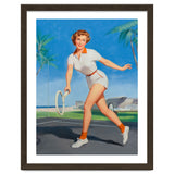 Pinup Girl On The Tennis Course thumbnail