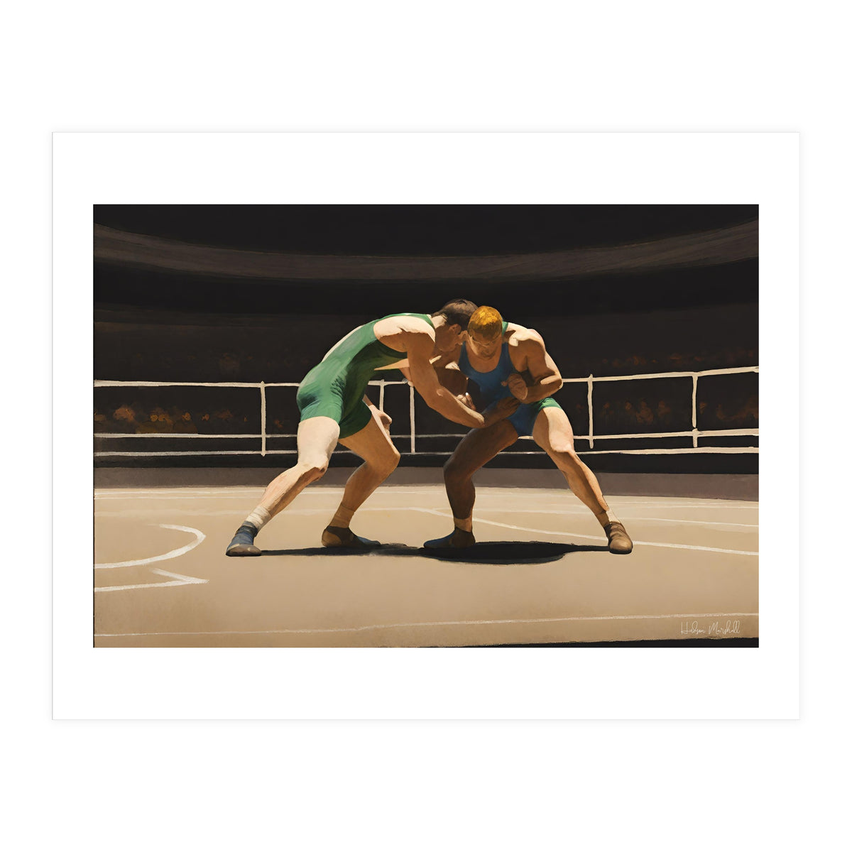 Wrestlers #7 (Print Only)