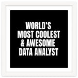World's most coolest and awesome data Analyst thumbnail