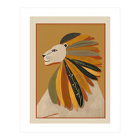 Leaf Mane Lion I (Print Only)