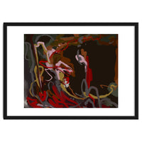 Abstract Fluidity oil painting