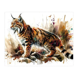 Lynx In The Wilderness (Print Only) thumbnail