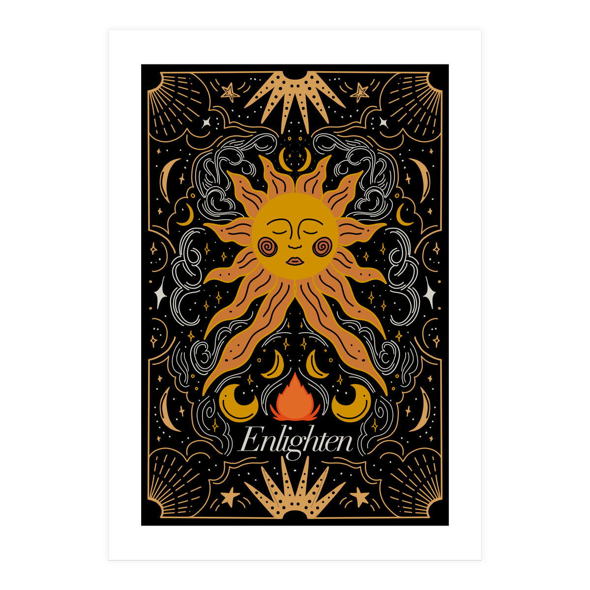 Enlighten Sun Print (Print Only)