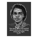 Rosa Parks  American Activist Legend in Scribble Art (Print Only) thumbnail