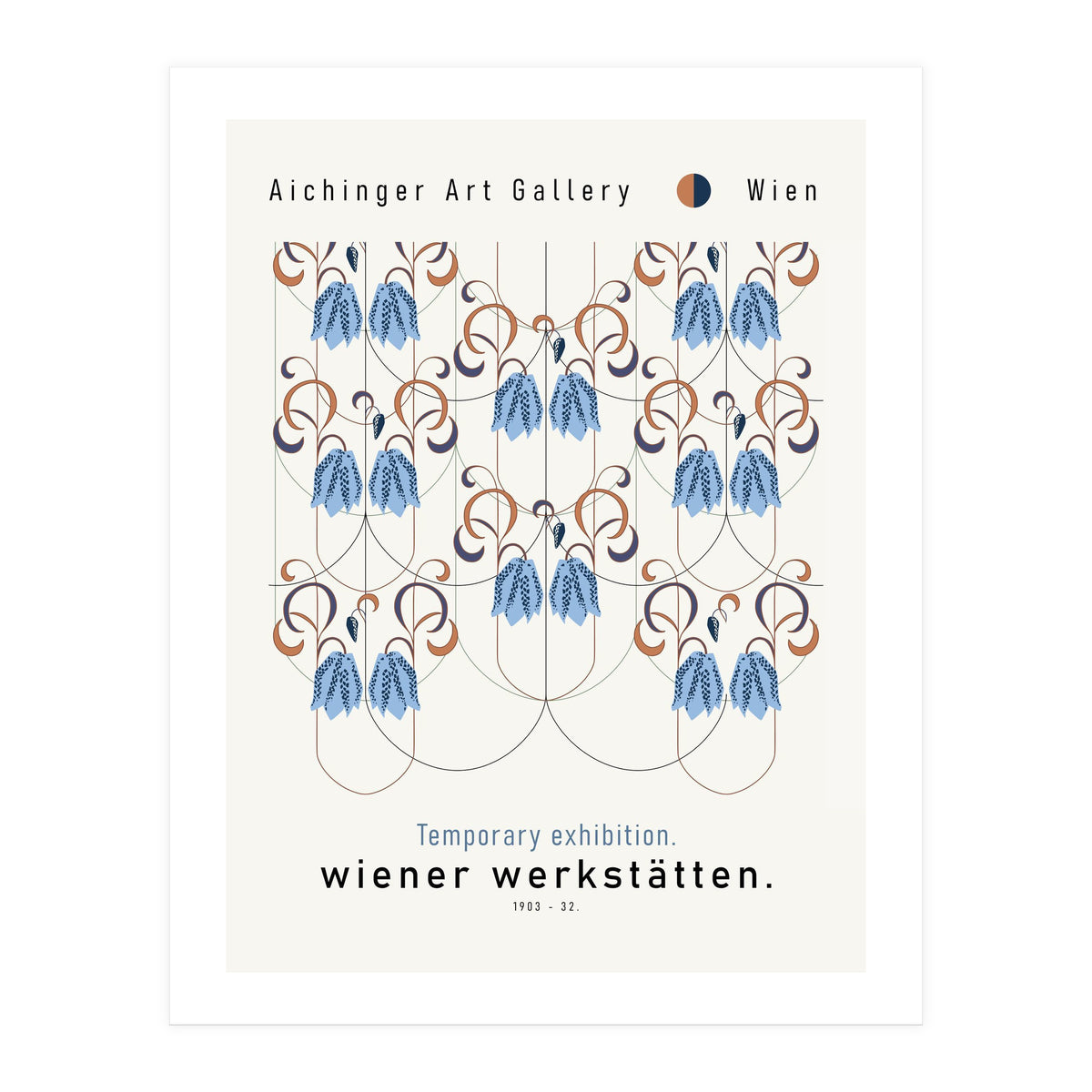Wiener Werkstätten Exhibition Poster (Print Only)