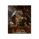 The Menagerie. The Managerie. Dating: c. 1690. Measurements: h 135 cm × w 116.5 cm. (Print Only) thumbnail