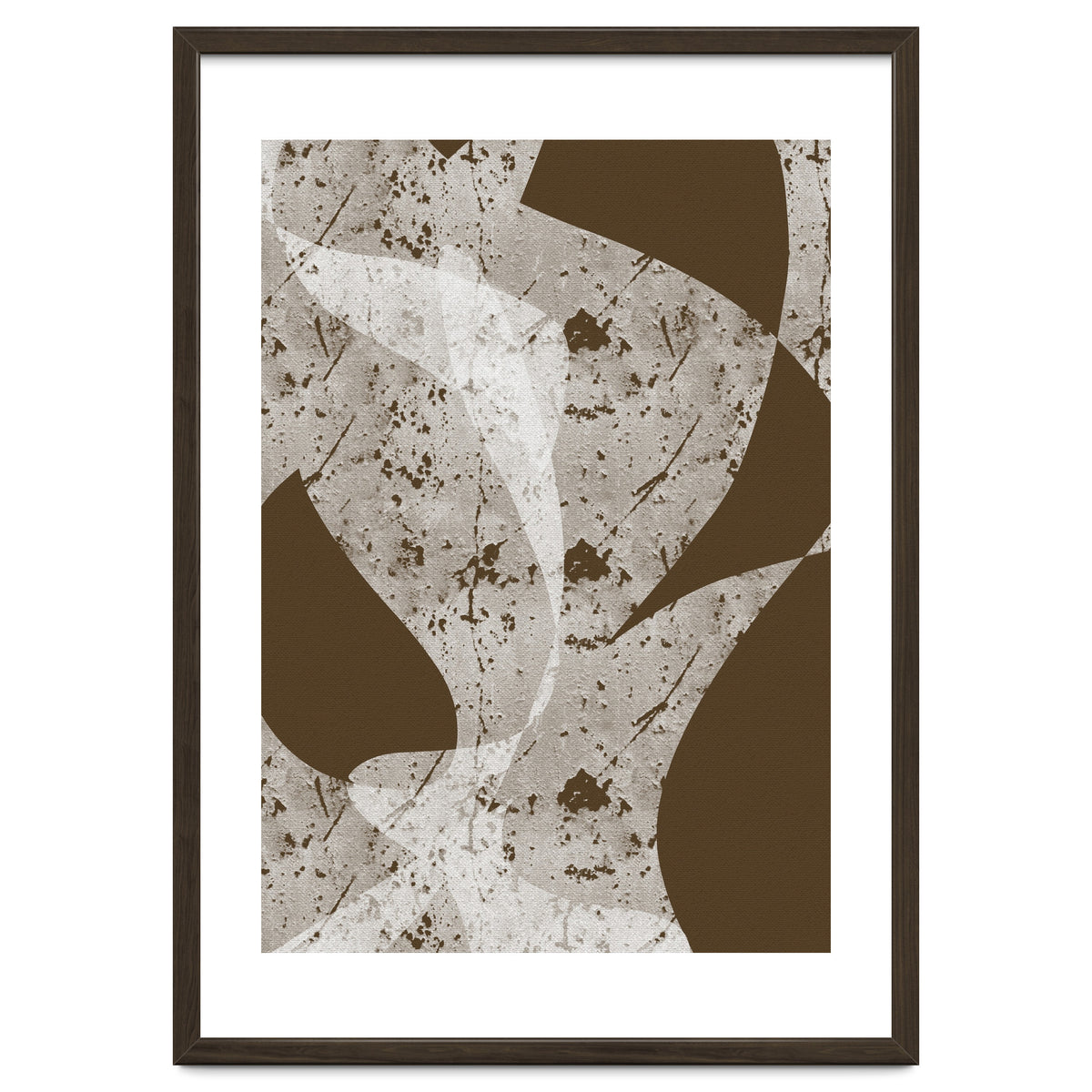 Abstract White Scratch