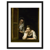Bartolome Esteban Murillo:Two Women at a Window, c.1655/1660. National Gallery of Art Washington DC. thumbnail