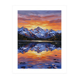 Alpenglow Reflections (Print Only) thumbnail