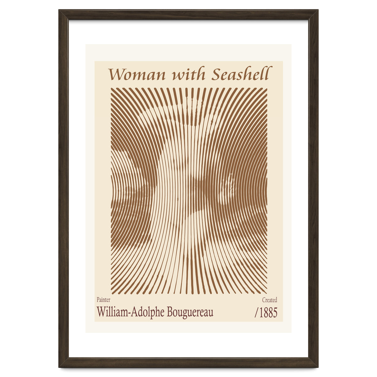 Woman With Seashell – William Adolphe Bouguereau (1885)