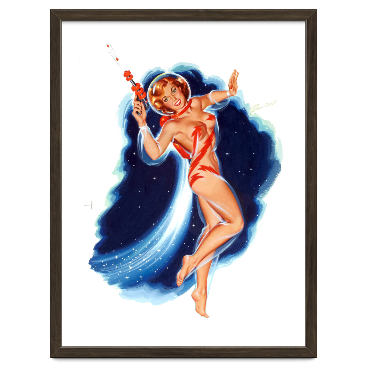 Pinup Astronaut Girl