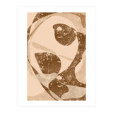 Abstract Brown Scratch (Print Only) thumbnail