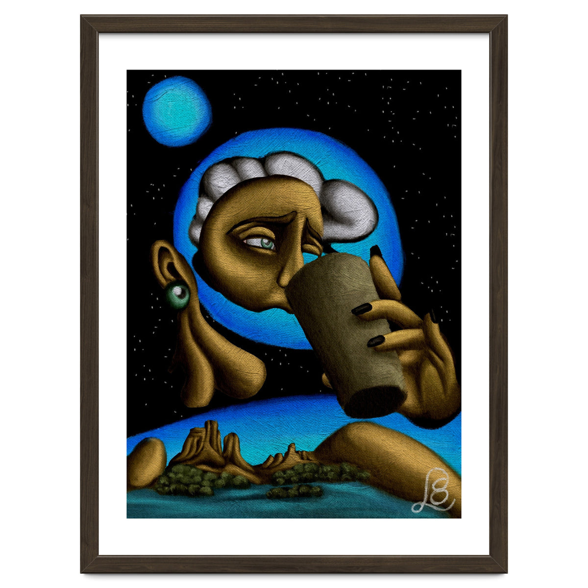 "A Drink Once In A Blue Moon"