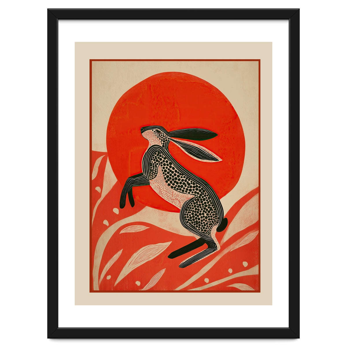 Hare And The Red Sun