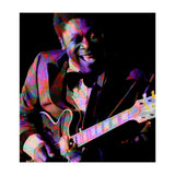 BB King. King Blues Guitarist. Blues Musician Legend Colorful (Print Only) thumbnail