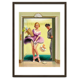 Pinup Sexy Girl Had Accident While Leaving The Elevator thumbnail
