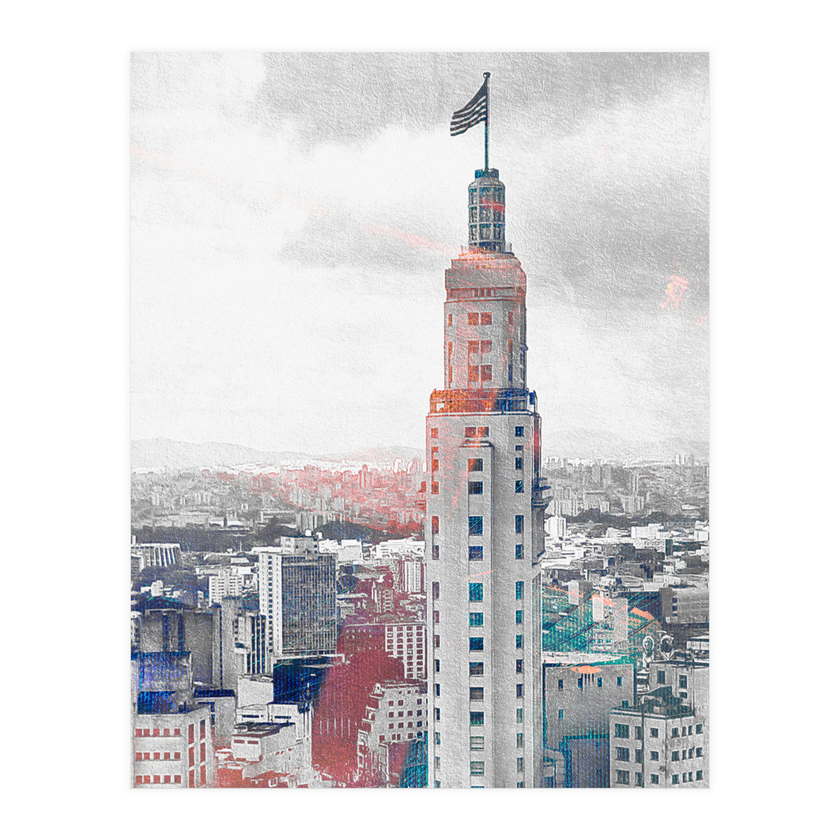 Sp in the sky  II (Print Only)