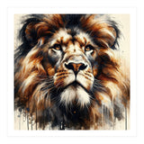 Powerful Lion (Print Only) thumbnail