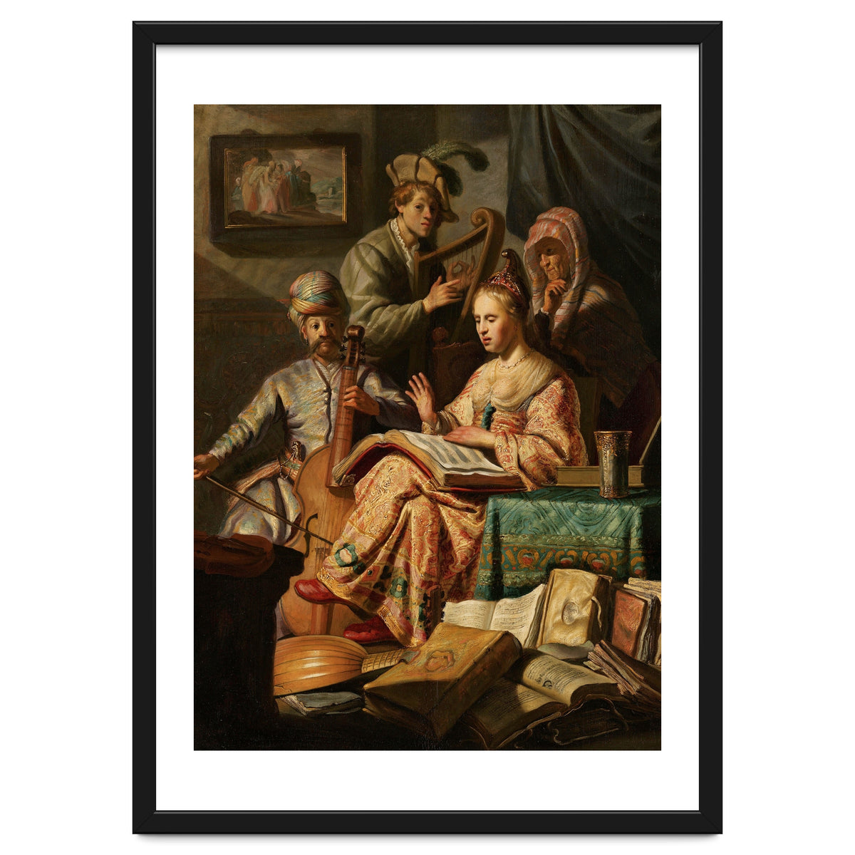 Musical Company – Rembrandt (1626)