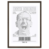 Receipt Art Chester Bennington thumbnail
