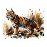 Lynx In The Wilderness (Print Only) thumbnail