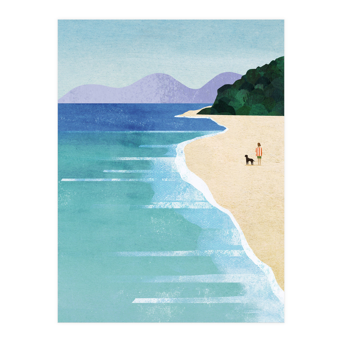 Beach Girl (Print Only)