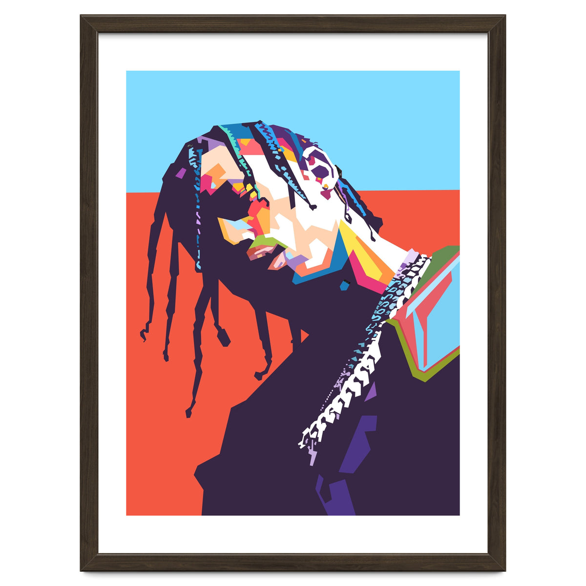 Travis Scott wpap art