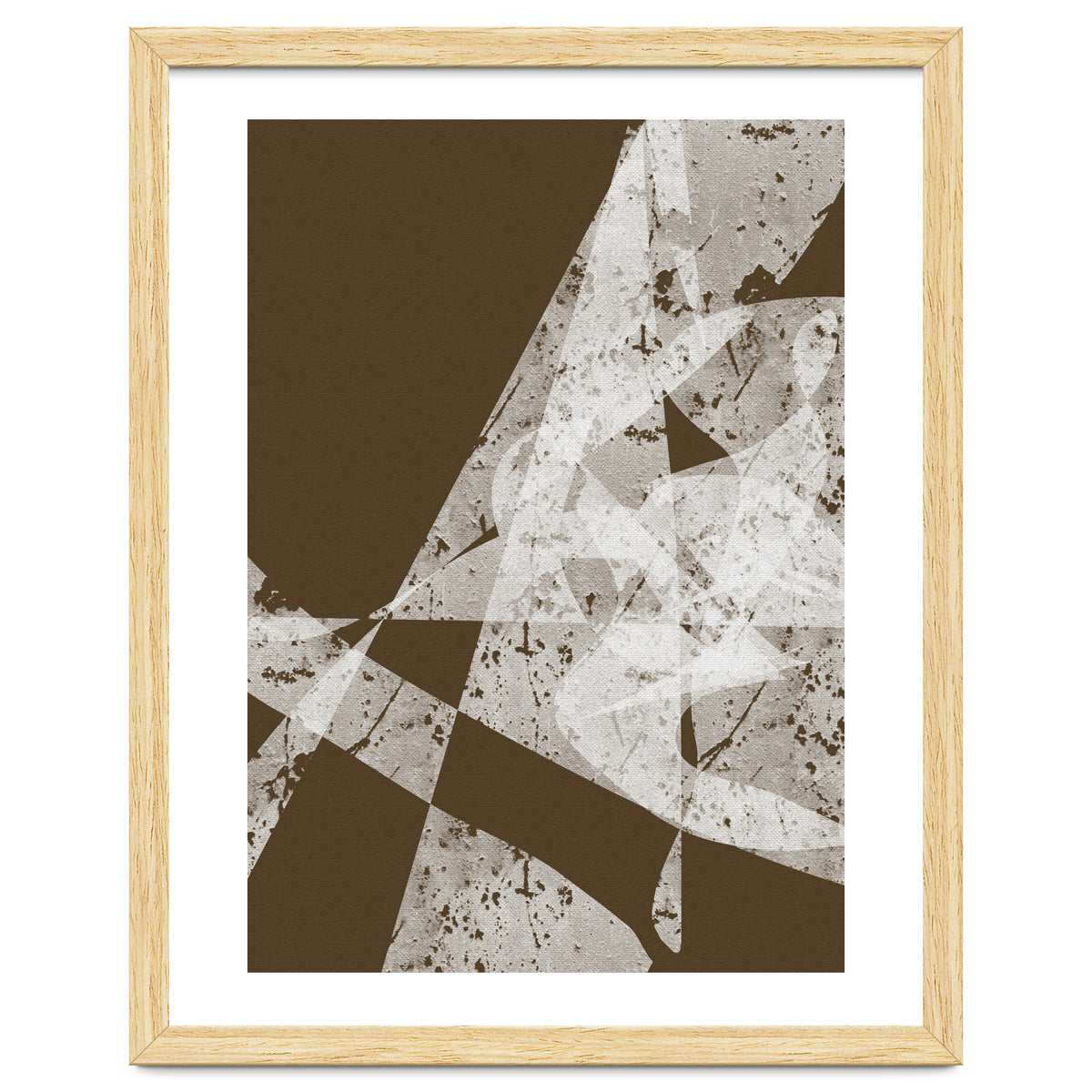 Abstract White Scratch