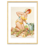Beautiful Chubby Girl In The Garden thumbnail