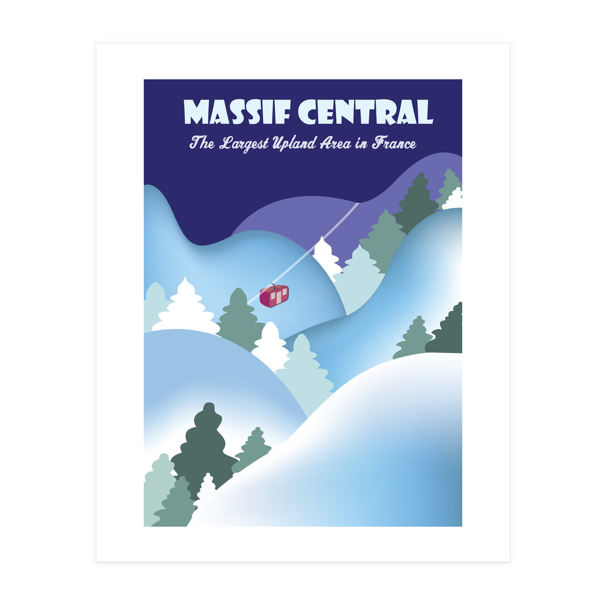 Massif Central, France (Print Only)