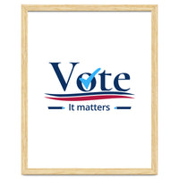 vote it matters - For elections