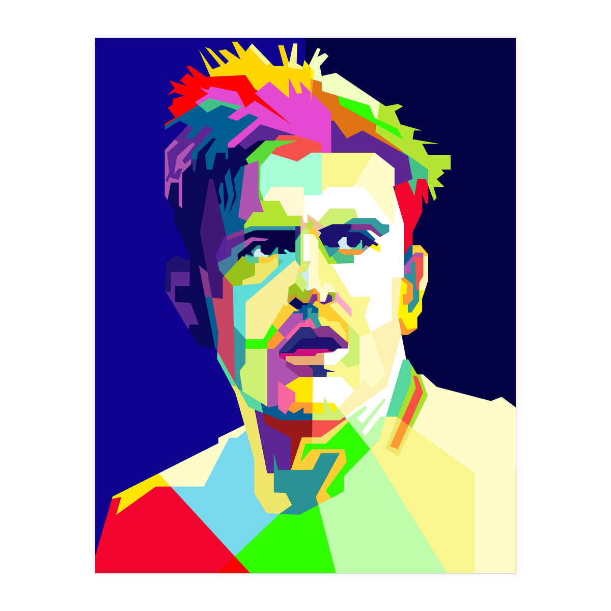 Harry McGuire English Football Pop Art WPAP (Print Only)