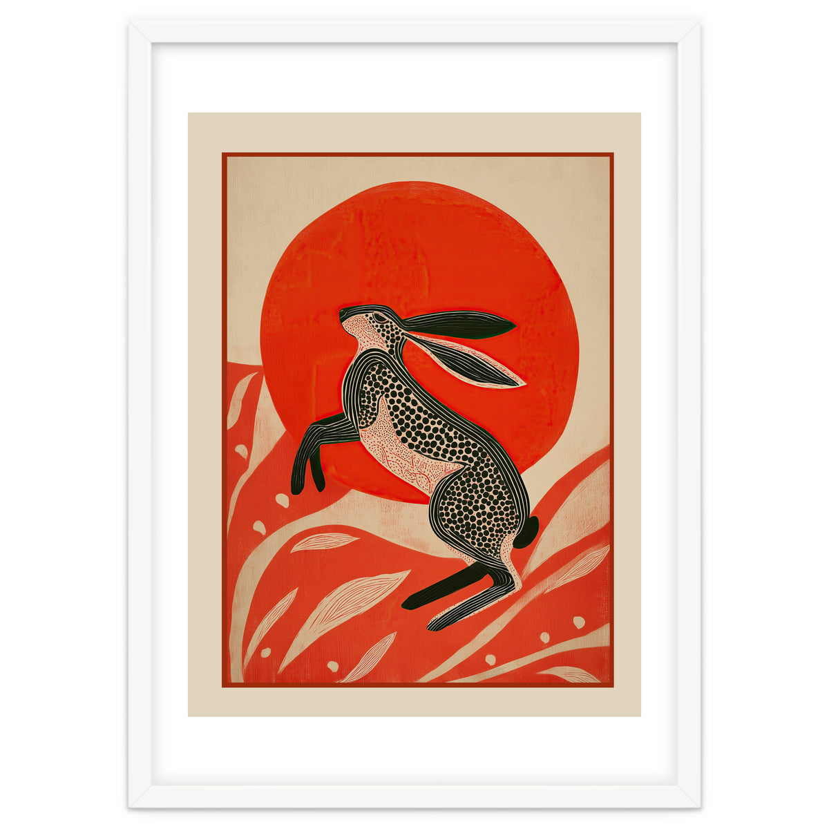 Hare And The Red Sun