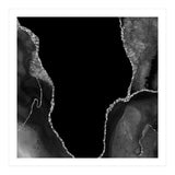 Black & Silver Agate Texture 03 (Print Only) thumbnail