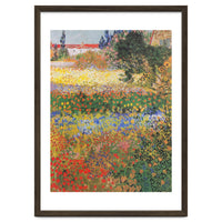 Vincent van Gogh – Flowering Garden – Classic Floral Masterpiece
