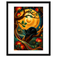 Black Cat Retro Contemporer