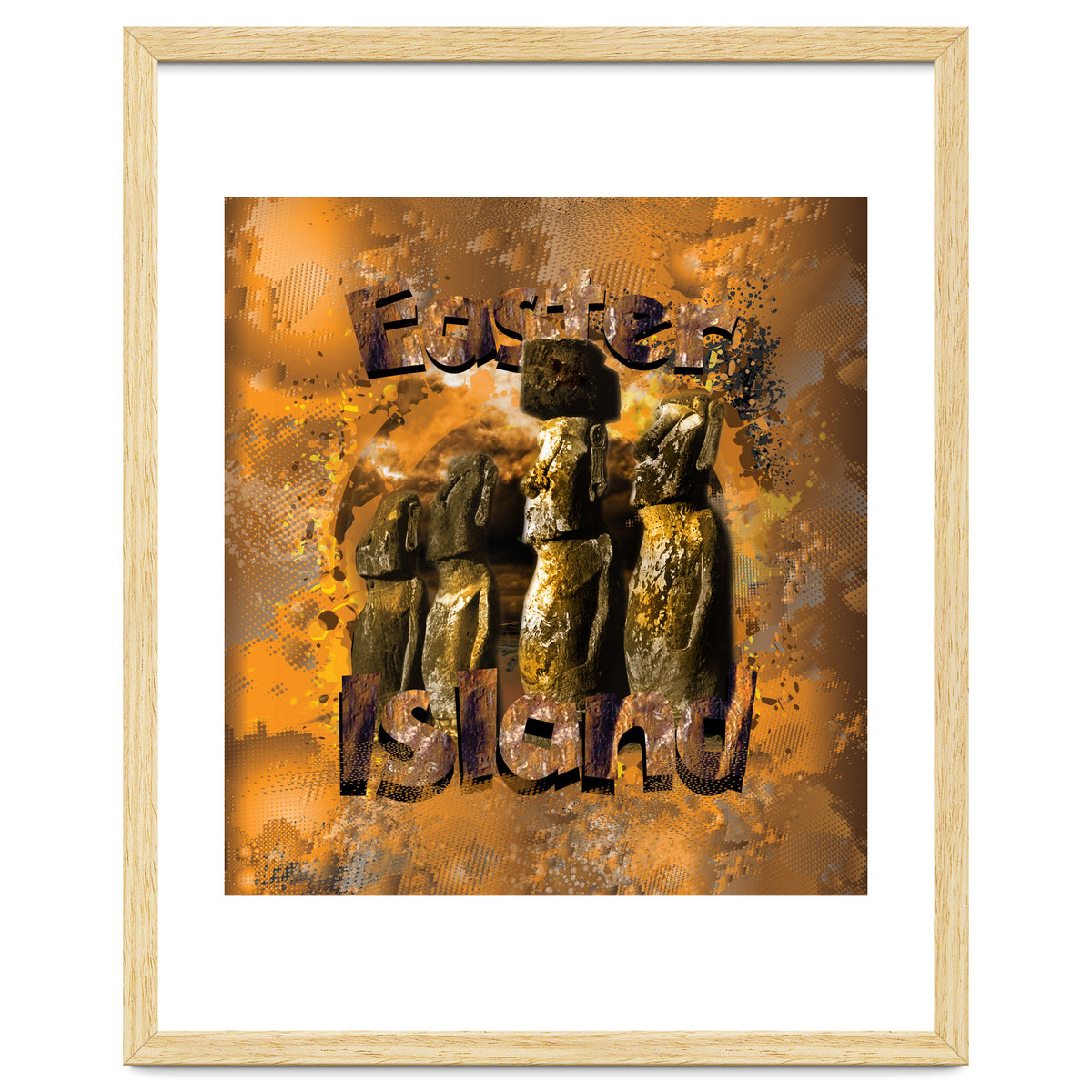 Easter Island Statues Polynesia