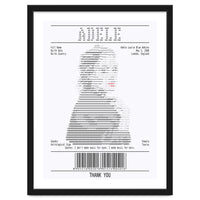 Receipt Art Adele