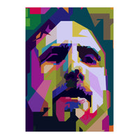 Zack De La Rocha Rock Singer Pop Art WPAP (Print Only)