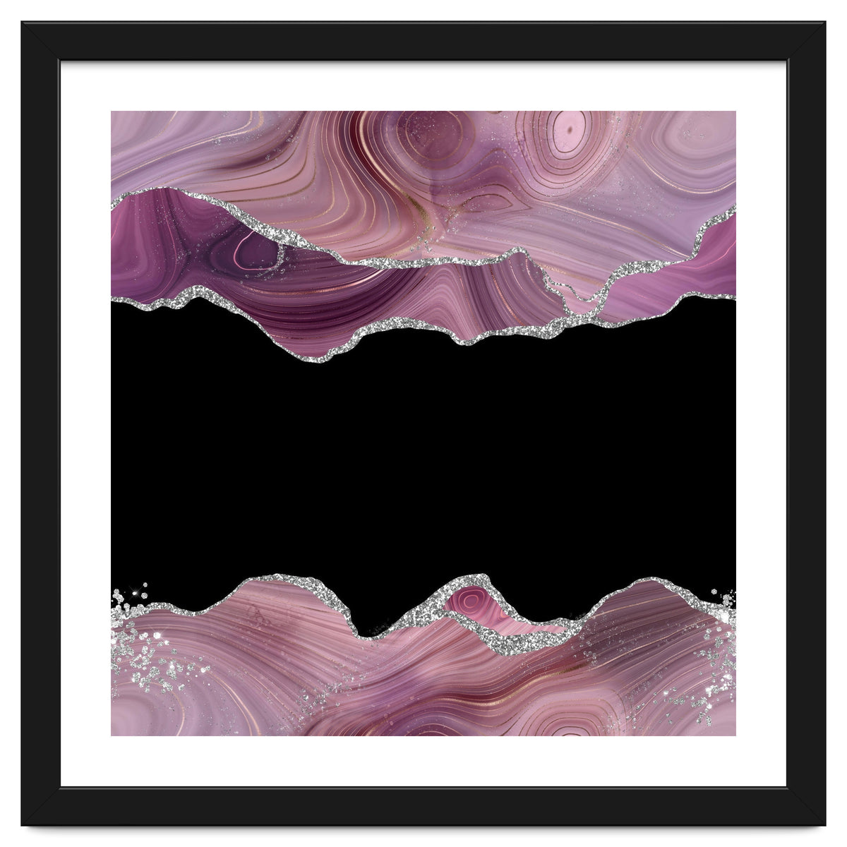Mauve & Silver Agate Texture 03