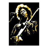 Jimi Hendrix in Pop Art  (Print Only) thumbnail