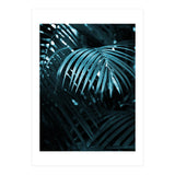 Blue Jungle Palm Ii (Print Only) thumbnail