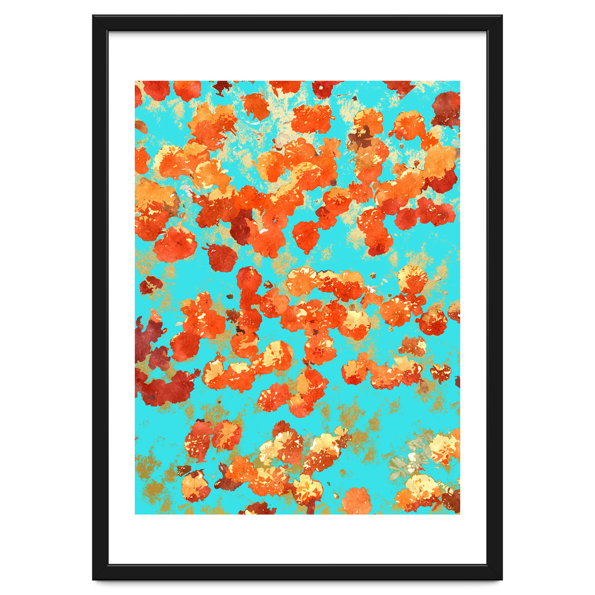 Teal Decor #society6