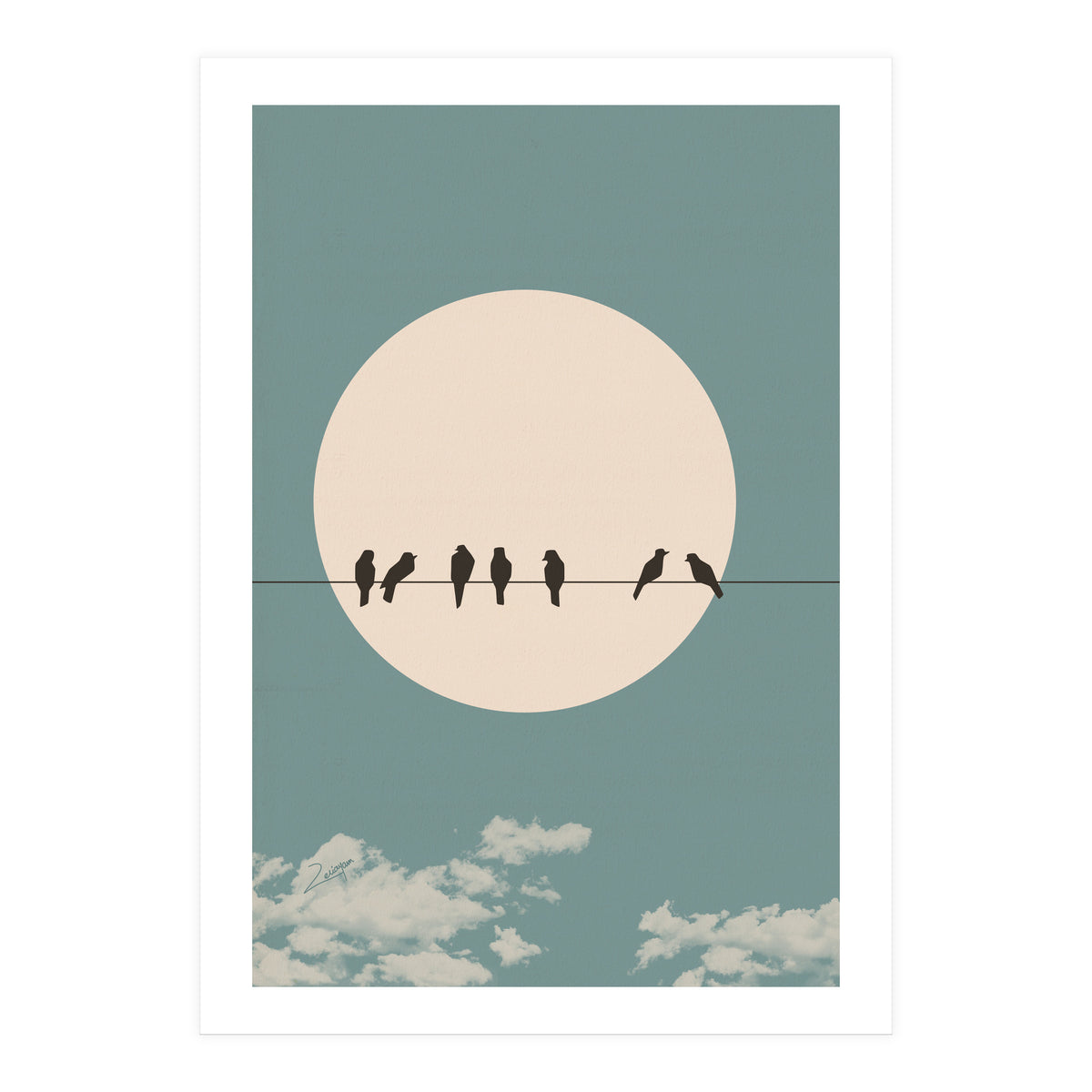 Up in the Sky (Print Only)