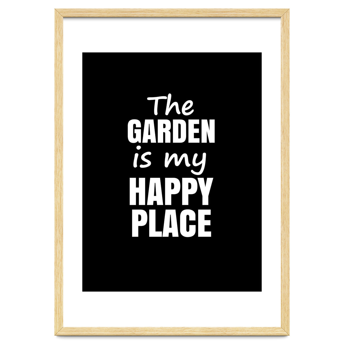 The Garden Is My Happy Place Fy