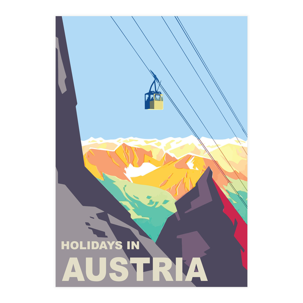 Holidays In Austria (Print Only)