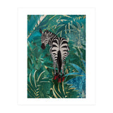 Zebra in the Jungle Heels  (Print Only) thumbnail